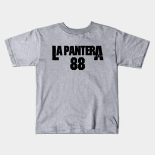 La Pantera - Black Text Kids T-Shirt